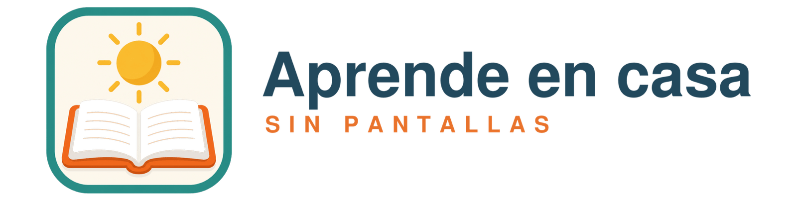 Aprende en casa SIN pantallas