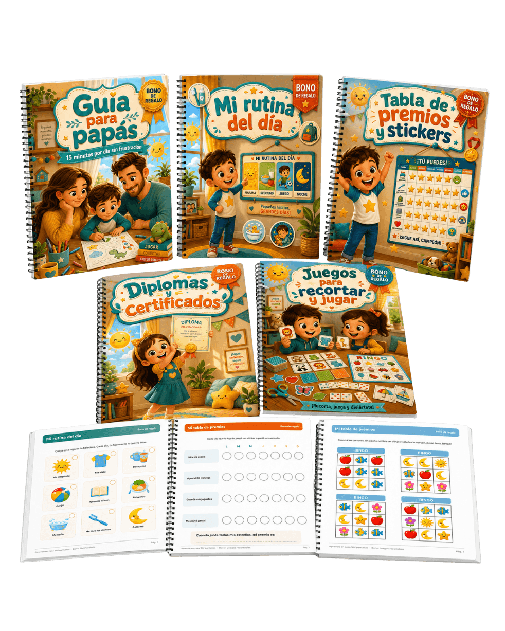 5 bonos de regalo