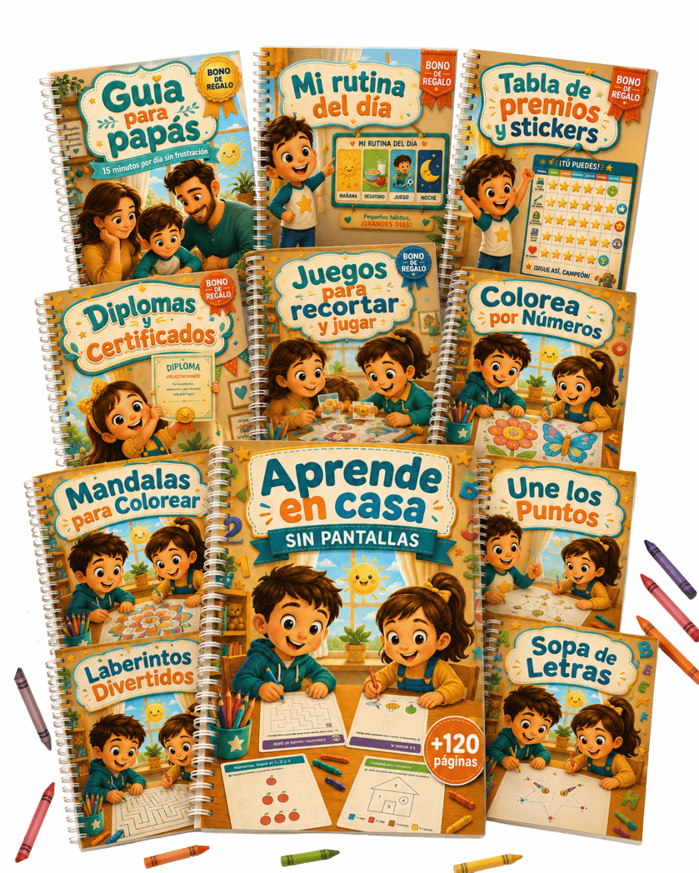 Pack Aprende en casa SIN pantallas